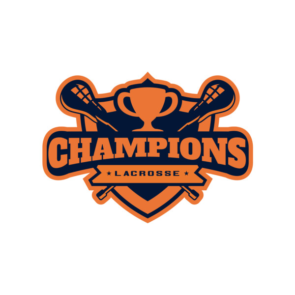 Champions Lacrosse Logo Template Thumbnail
