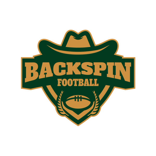 Backspin Football logo template Thumbnail